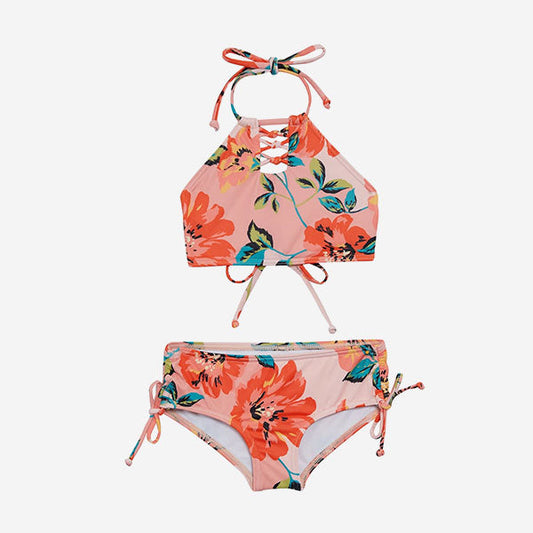 Girls' Love Waimea Flutter Two Piece Bikini Set Little Kid, Big Kid)